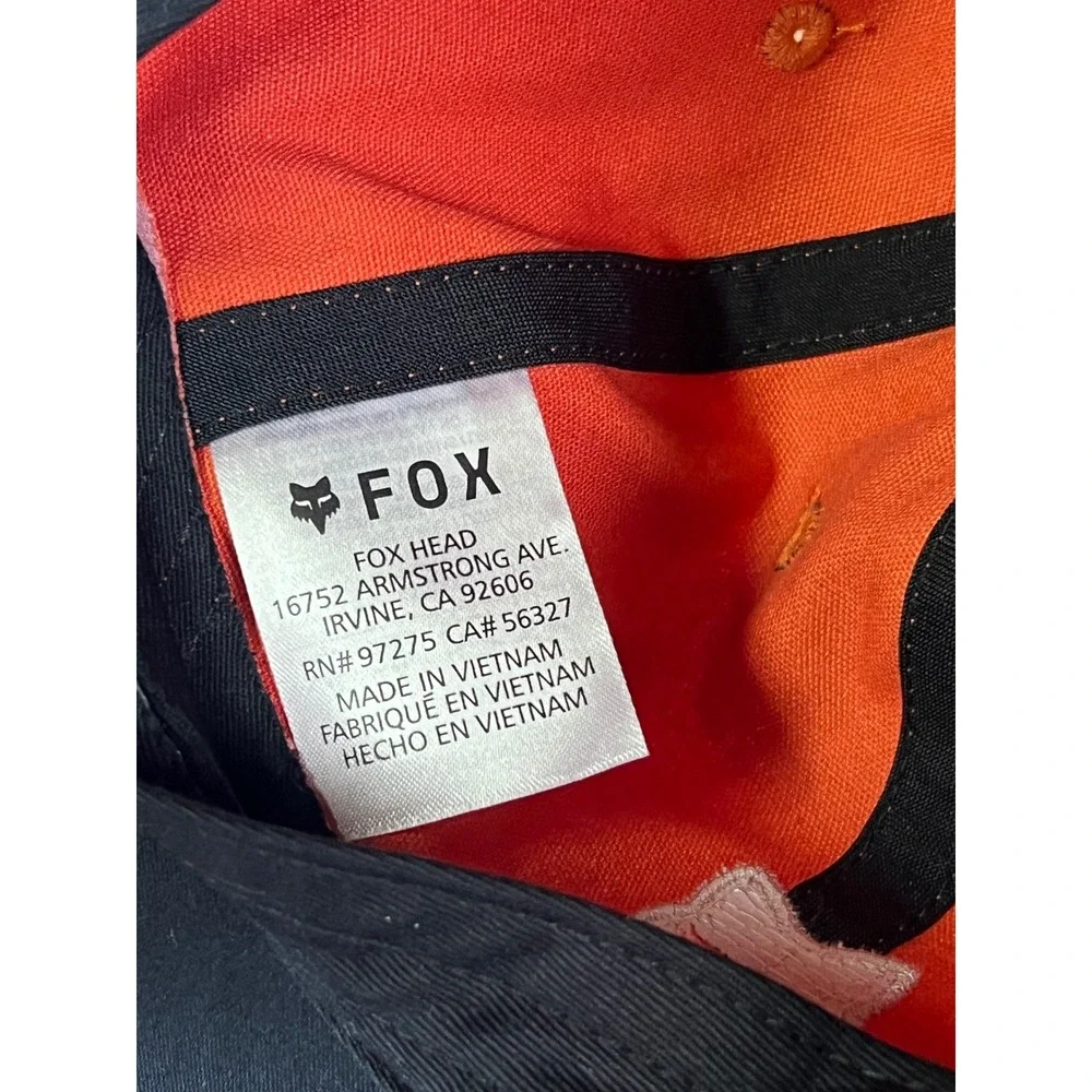 Fox Head Youth Alfresco Adjustable Hat Coral Orange OSFM Motocross Bicycle BMX‎